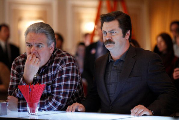 Parks and Recreation : Photo Jim O'Heir, Nick Offerman