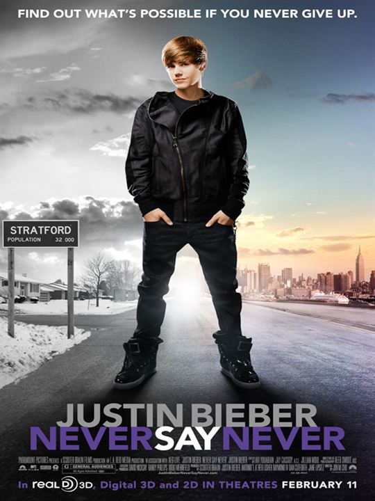 Justin Bieber: Never Say Never : Affiche