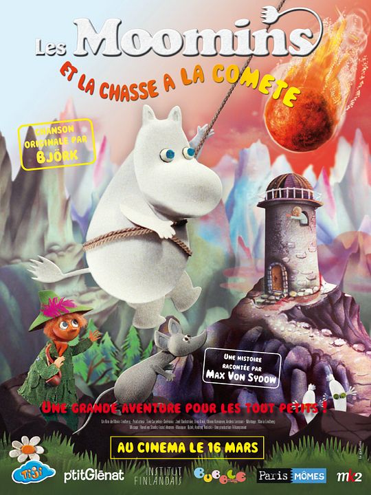 Les Moomins et la chasse à la comète : Affiche