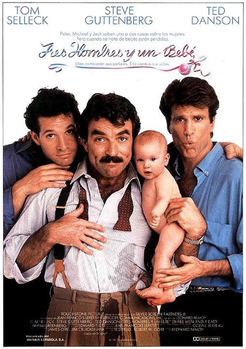 Trois hommes et un bébé : Affiche