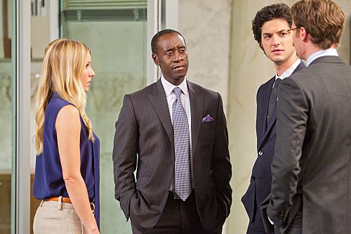 House of Lies : Photo Josh Lawson, Don Cheadle, Kristen Bell, Ben Schwartz