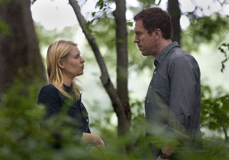 Homeland : Photo Damian Lewis, Claire Danes