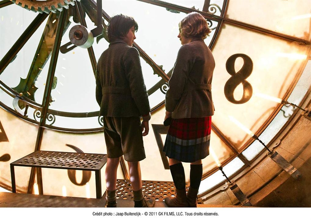 Hugo Cabret : Photo Asa Butterfield, Chloë Grace Moretz