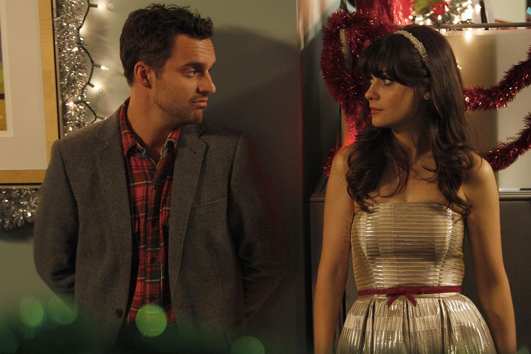 New Girl : Photo Jake Johnson, Zooey Deschanel