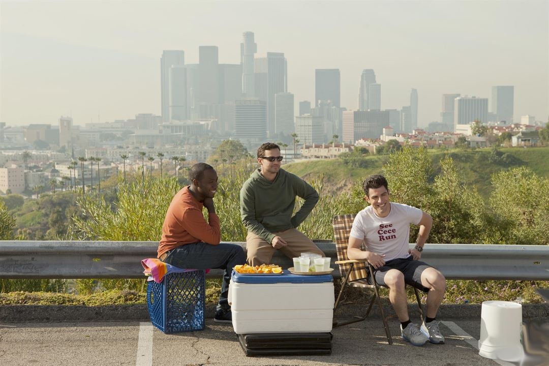 New Girl : Photo Max Greenfield, Jake Johnson, Lamorne Morris