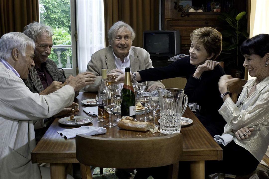 Et si on vivait tous ensemble? : Photo Guy Bedos, Pierre Richard, Jane Fonda, Claude Rich, Geraldine Chaplin, Stéphane Robelin
