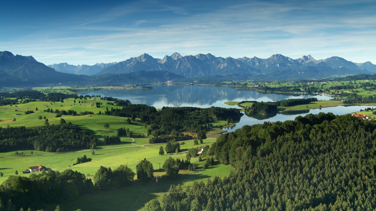 Deutschland von oben : Photo