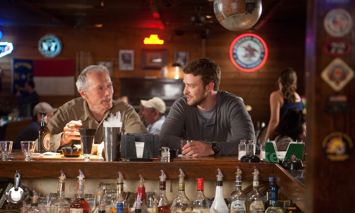 Une nouvelle chance : Photo Justin Timberlake, Clint Eastwood