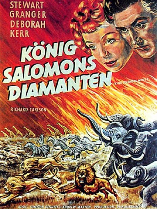 Les Mines du roi Salomon : Affiche