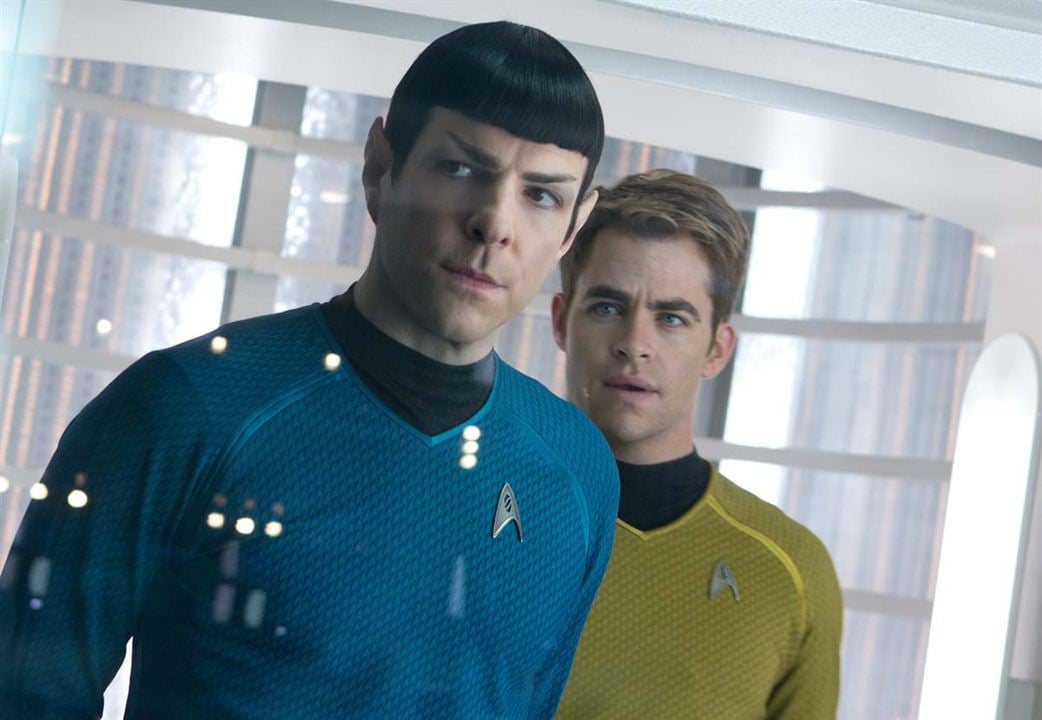 Star Trek Into Darkness : Photo Chris Pine, Zachary Quinto
