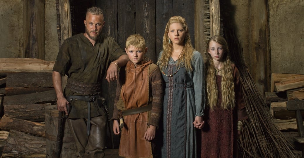 Photo Travis Fimmel, Nathan O'Toole, Katheryn Winnick