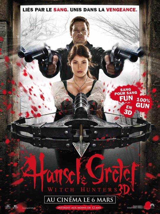 Hansel & Gretel : Witch Hunters : Affiche
