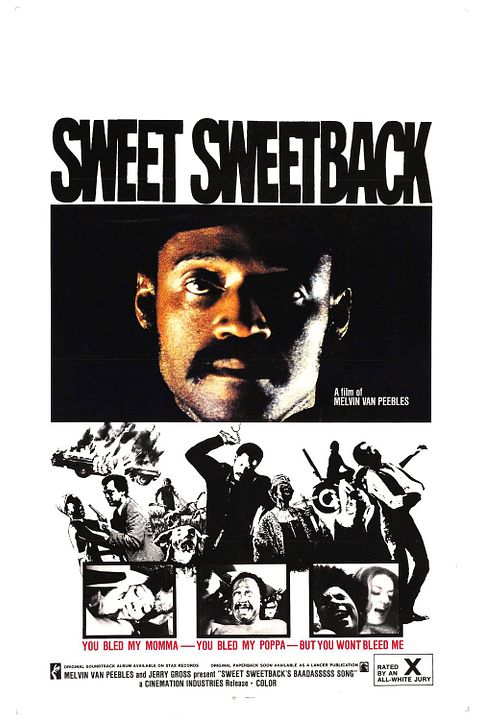 Sweet Sweetback's Baadasssss Song : Affiche