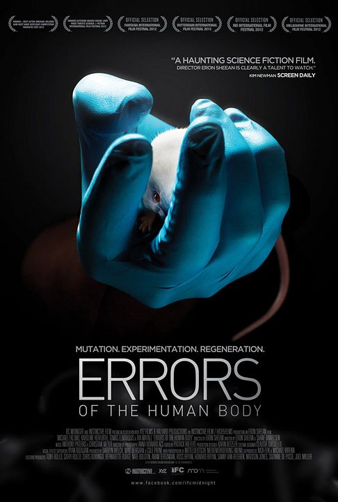 Errors Of The Human Body : Affiche