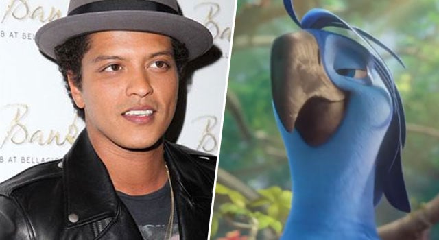 Shakira Rihanna Ces Stars De La Chanson Ont Participe A La Bo D Un Film D Animation Bruno Mars Dans Rio 2 Allocine