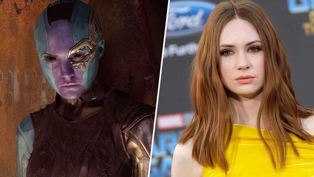 Mikaela Hoover Les Gardiens De La Galaxie Les Gardiens de la Galaxie : Les acteurs avec et sans le costume