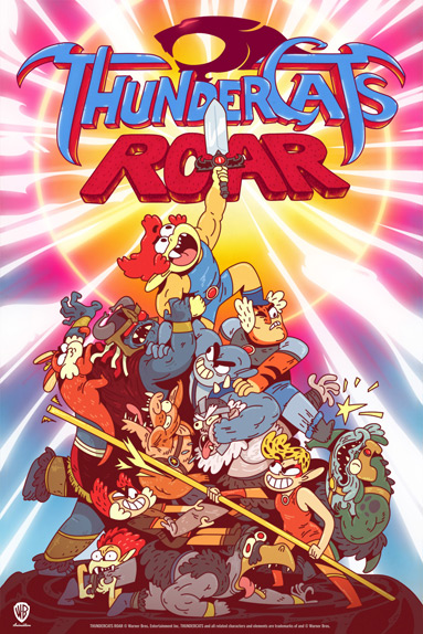 Le poster de "ThunderCats Roar"