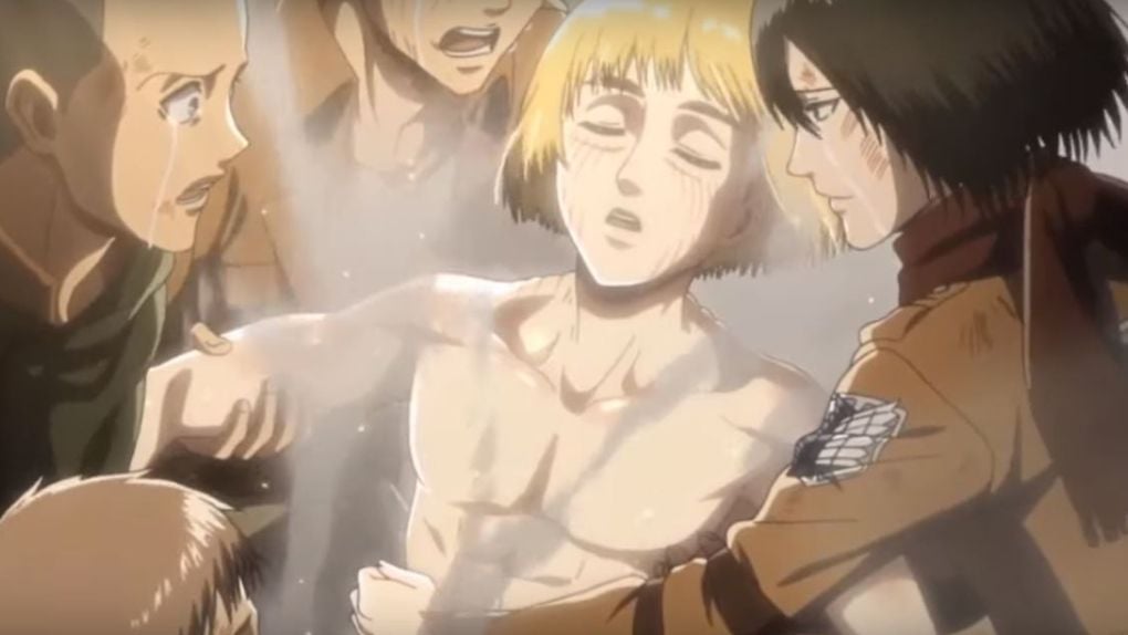 Armin devient le Titan Colossal
