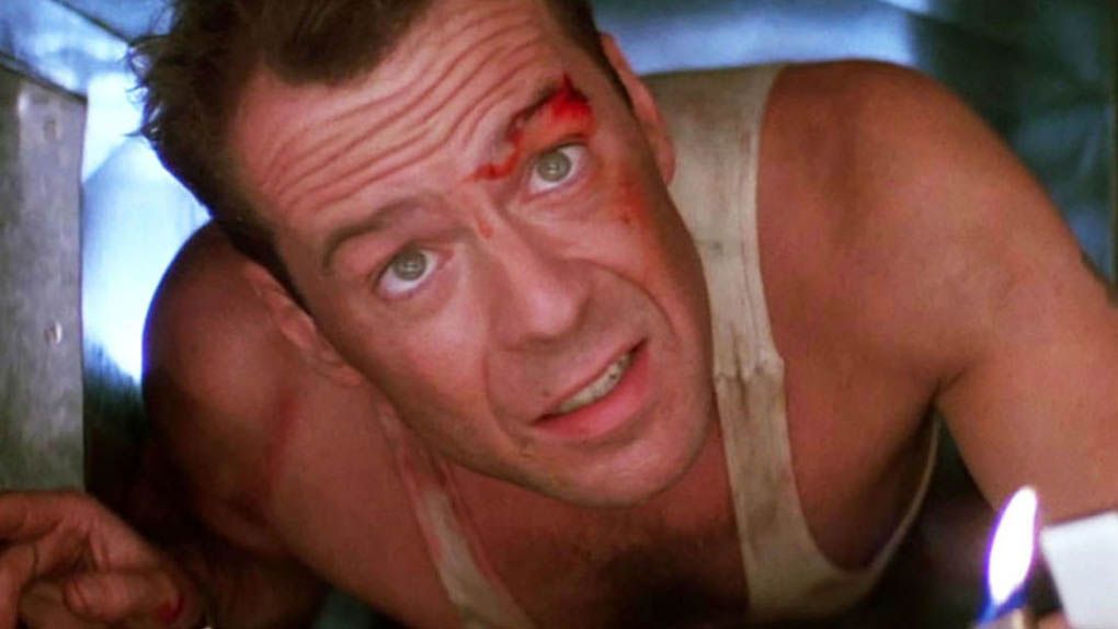 John McClane dans "Piège de cristal"