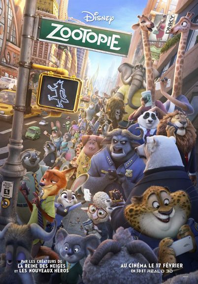 #2 - Zootopie (2016) : 4,4 sur 5