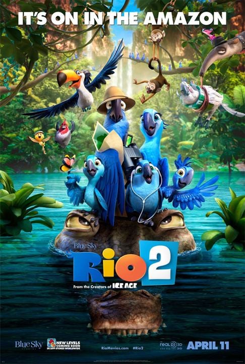 Rio 2 : Affiche