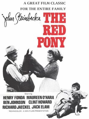 Le Poney rouge : Affiche