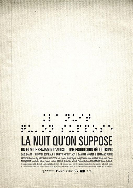 La Nuit qu’on suppose : Affiche