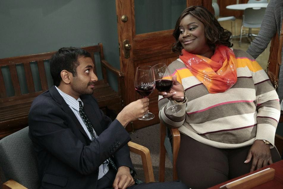 Parks and Recreation : Photo Aziz Ansari, Retta