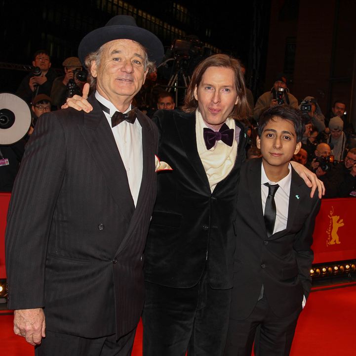 The Grand Budapest Hotel : Photo promotionnelle Bill Murray, Tony Revolori, Wes Anderson