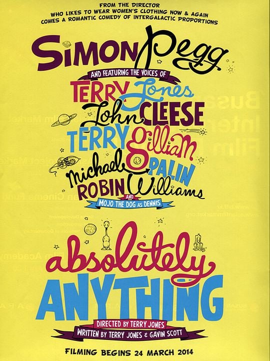 Absolutely Anything : Affiche