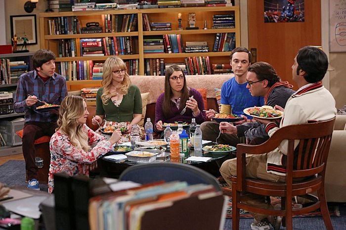 The Big Bang Theory : Photo Kaley Cuoco, Mayim Bialik, Jim Parsons, Kunal Nayyar, Melissa Rauch, Simon Helberg, Johnny Galecki