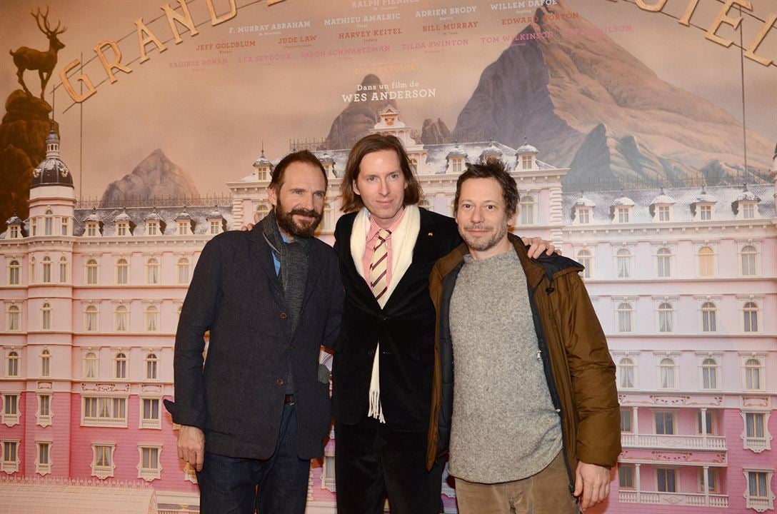 The Grand Budapest Hotel : Photo promotionnelle Mathieu Amalric, Ralph Fiennes, Wes Anderson