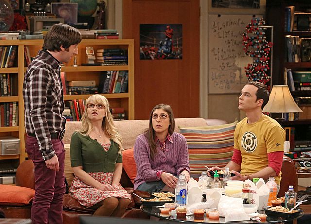 The Big Bang Theory : Photo Mayim Bialik, Jim Parsons, Melissa Rauch, Simon Helberg