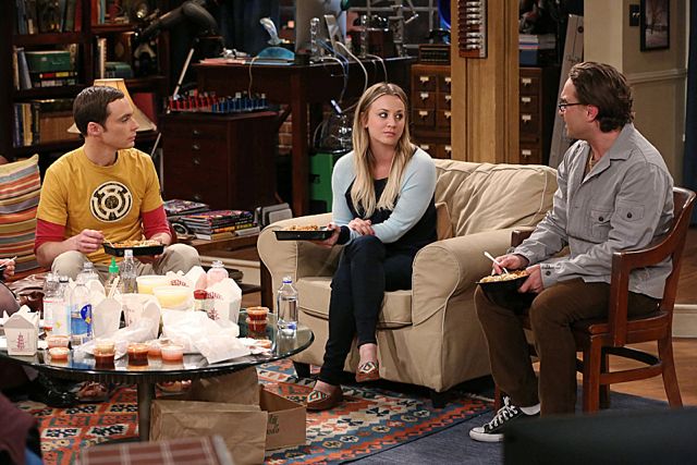 The Big Bang Theory : Photo Kaley Cuoco, Jim Parsons, Johnny Galecki