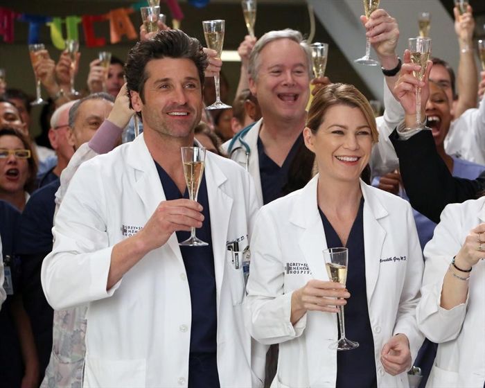 Grey's Anatomy : Photo Patrick Dempsey, Ellen Pompeo