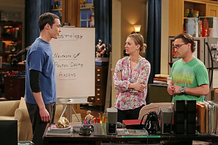 The Big Bang Theory : Photo Johnny Galecki, Jim Parsons, Kaley Cuoco