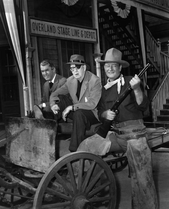 L'Homme qui tua Liberty Valance : Photo John Wayne
