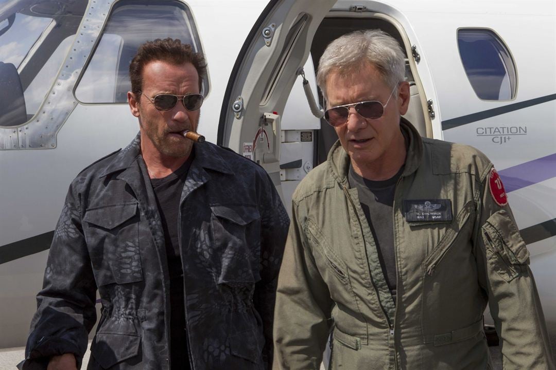 Expendables 3 : Photo Arnold Schwarzenegger, Harrison Ford