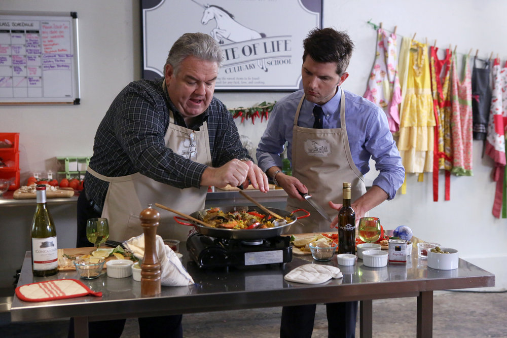 Parks and Recreation : Photo Jim O'Heir, Adam Scott