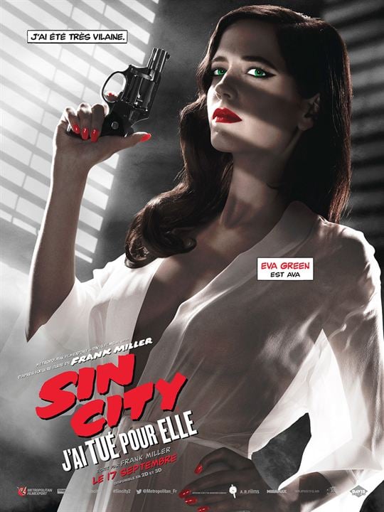 Sin City : j'ai tué pour elle : Affiche