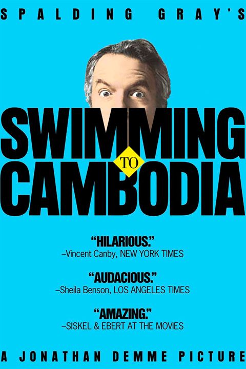 Swimming to Cambodia : Affiche