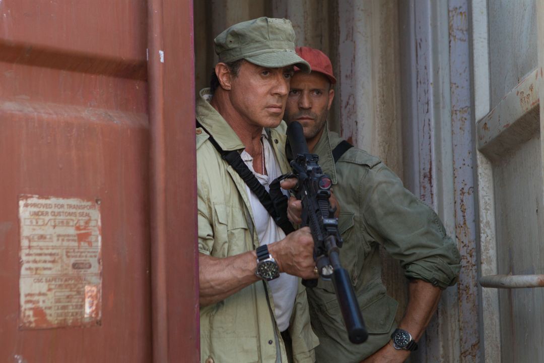 Expendables 3 : Photo Jason Statham, Sylvester Stallone