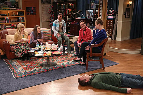 The Big Bang Theory : Photo Kunal Nayyar, Mayim Bialik, Kaley Cuoco, Melissa Rauch, Johnny Galecki