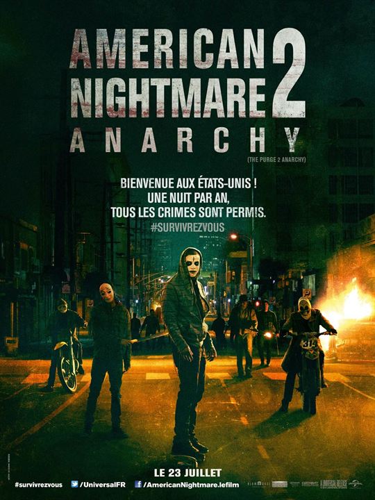 American Nightmare 2 : Anarchy : Affiche