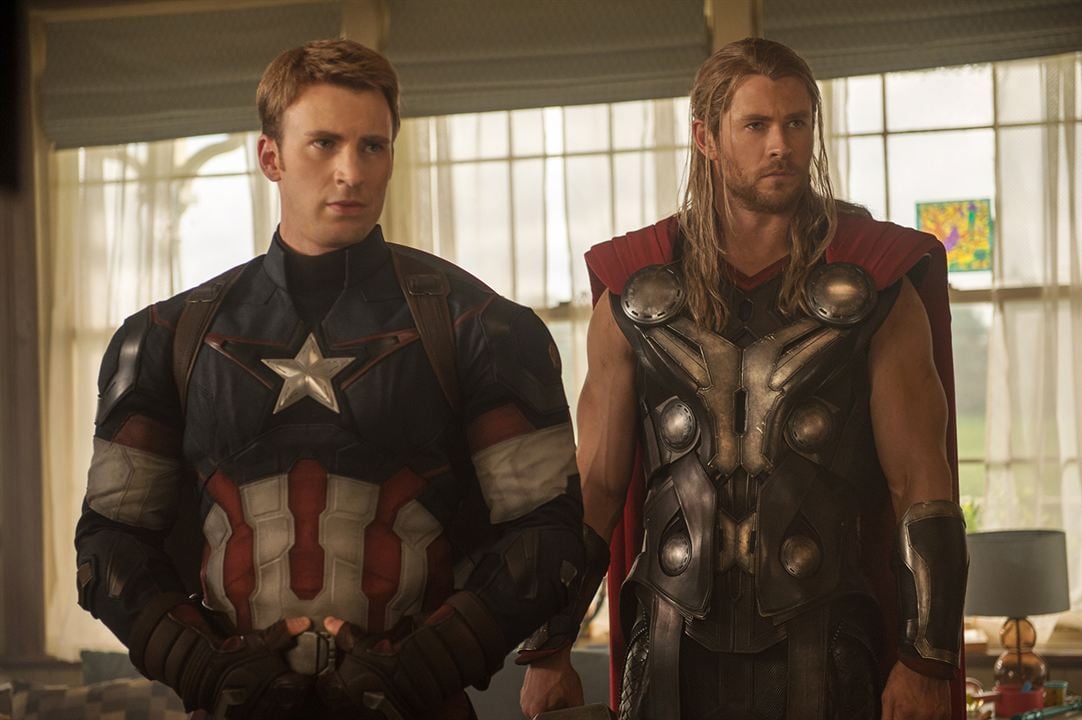 Avengers : L'ère d'Ultron : Photo Chris Hemsworth, Chris Evans