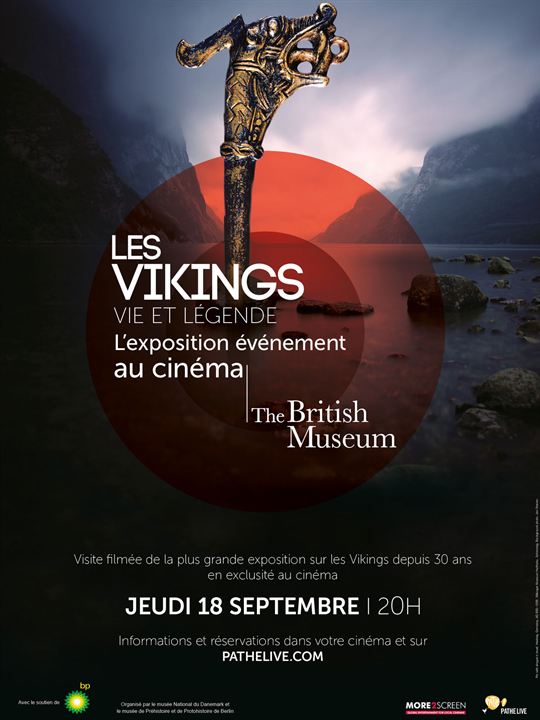 Les Vikings : vie et légende : Affiche