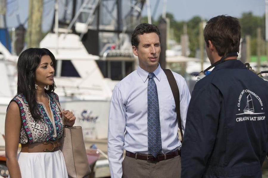 Royal Pains : Photo Reshma Shetty, Ben Shenkman