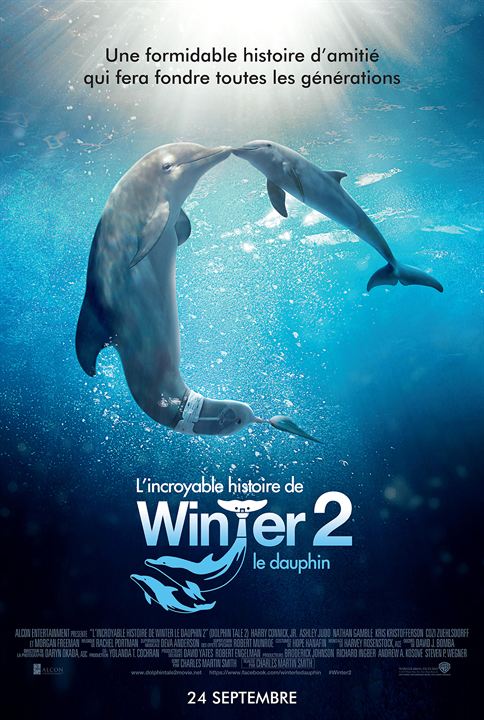 L'Incroyable Histoire de Winter le dauphin 2 : Affiche