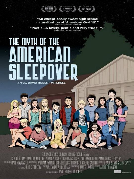 The Myth of the American Sleepover : la légende des soirées pyjamas : Affiche
