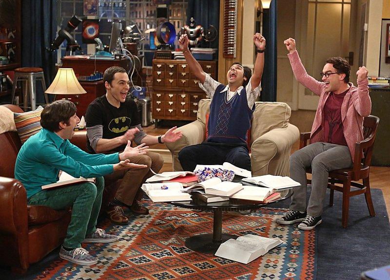 The Big Bang Theory : Photo Simon Helberg, Johnny Galecki, Kunal Nayyar, Jim Parsons